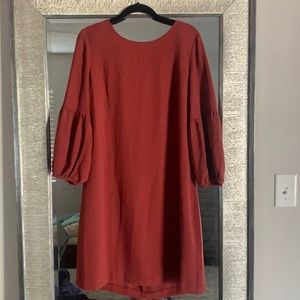 NWT Red/Rust Dress size 10